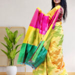 yellow-and-green-pure-silk-katan-3d-saree-side
